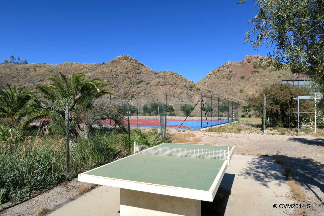 Tischtennis Camping Bungalow Centro Vacacional Macenas