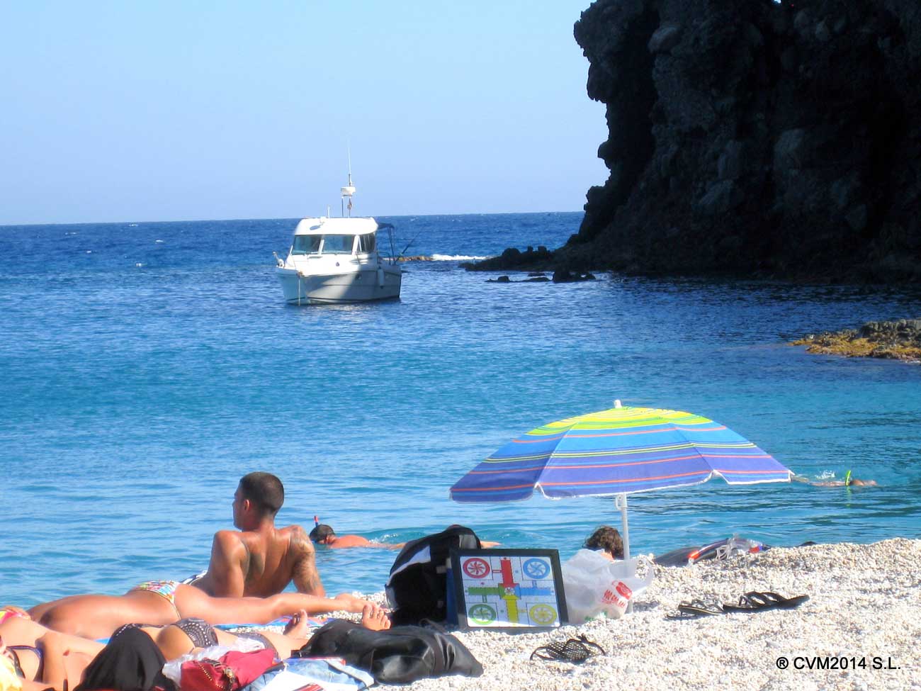 La plage des morts. "Playa de los muertos"